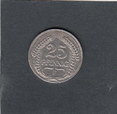 Beschrijving: 25 Pfennig